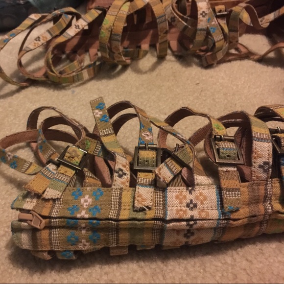 Free people gladiator sandals Jeffery Campbell 8 - Picture 3 of 4